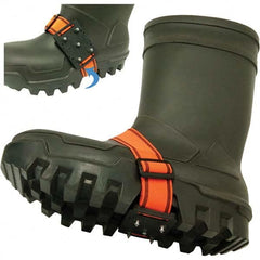 Geroline - Ice Traction Footwear Footwear Style: Strap-On Cleat Traction Type: Tungsten Carbide Stud - Benchmark Tooling