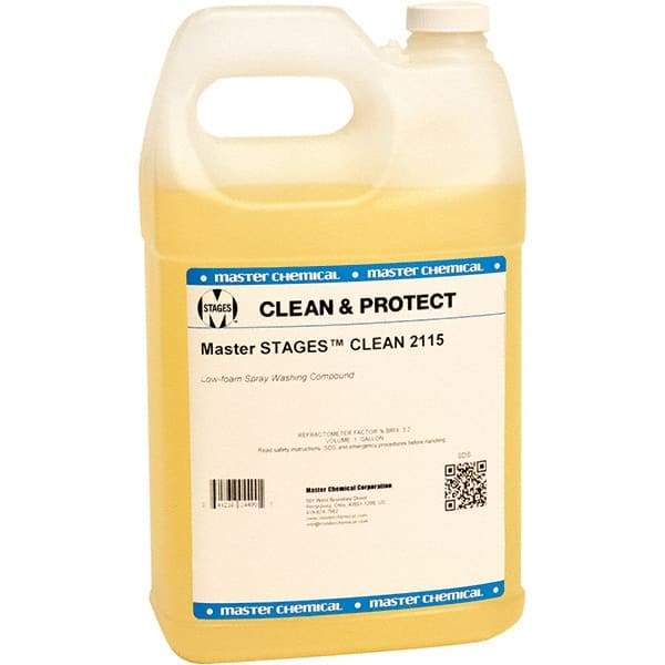 Master Fluid Solutions - 1 Gal Jug Cleaner - Low Foam, Series Clean 2115 - Benchmark Tooling