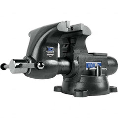 Wilton - Bench & Pipe Combination Vises Jaw Width (Inch): 8 Jaw Opening Capacity (Inch): 5 - Benchmark Tooling