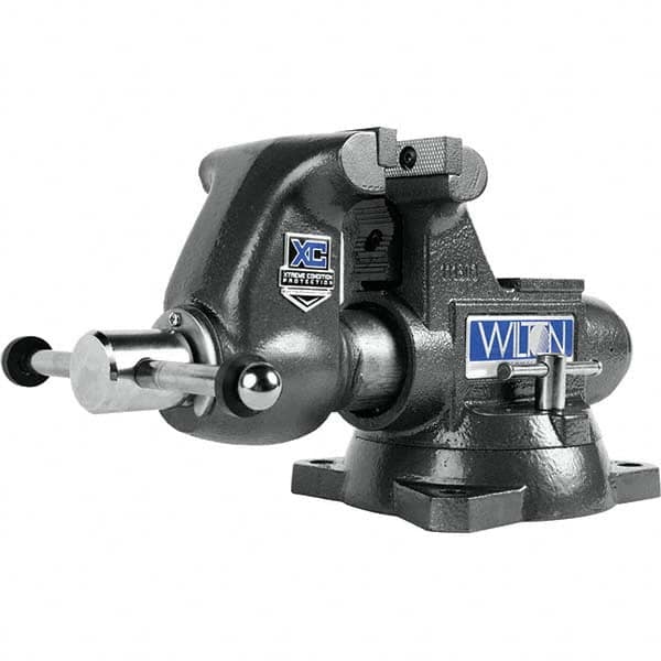 Wilton - Bench & Pipe Combination Vises Jaw Width (Inch): 4-1/2 Jaw Opening Capacity (Inch): 3-1/2 - Benchmark Tooling