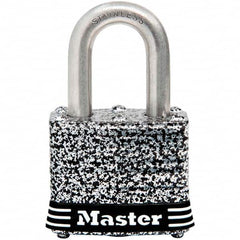 Master Lock - Padlocks Keyed: Alike Shackle Clearance: 3/4 (Inch) - Benchmark Tooling