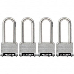 Master Lock - Padlocks Keyed: Alike Shackle Clearance: 2-1/2 (Inch) - Benchmark Tooling