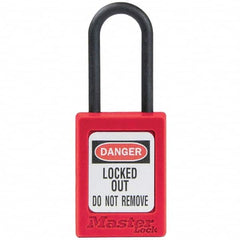 Master Lock - Lockout Padlocks Key Type: Keyed Different Key Retaining: NonRetaining Key - Benchmark Tooling