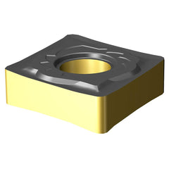Turning Insert:  CNGG 12 04 08-SGF S205,  Solid Carbide TiCN, Al2O3 & TiN Finish,  Neutral,  0.0313″ Corner Radius,  N/A Diamond 80 ™,  Series  T-Max P
