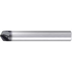 Emuge - Barrel Cutter End Mills; End Type: Circle Segment Taper-Form B ; Material: Solid Carbide ; Taper Angle Per Side: 70.00 ; Small End Diameter (mm): 2.00 ; Shank Diameter (mm): 10.0000 ; Length of Cut (mm): 6.0000 - Exact Industrial Supply