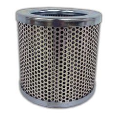 Replacement/Interchange Hydraulic Filter Element: Microglass, 10  µ