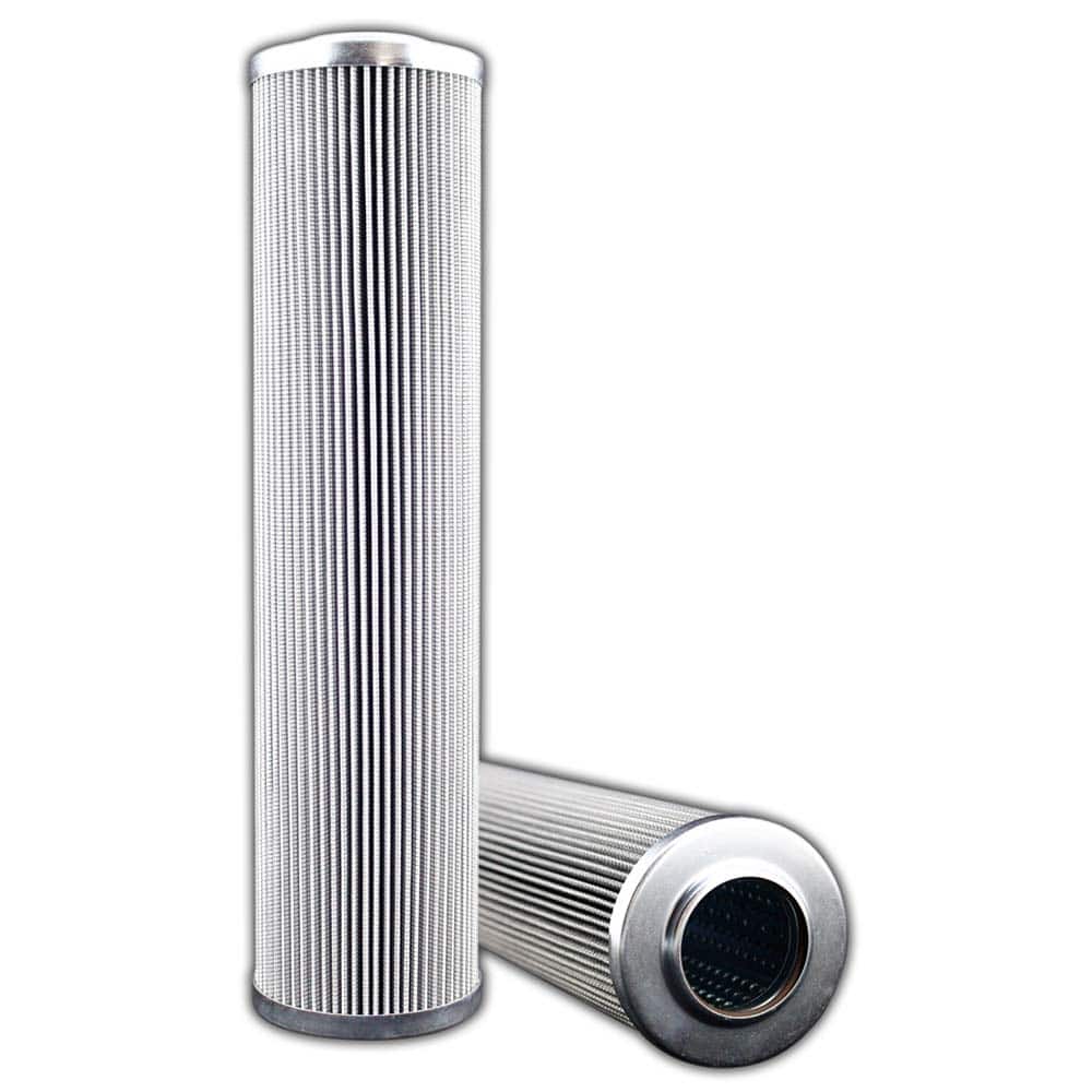 Replacement/Interchange Hydraulic Filter Element: Microglass, 10  µ