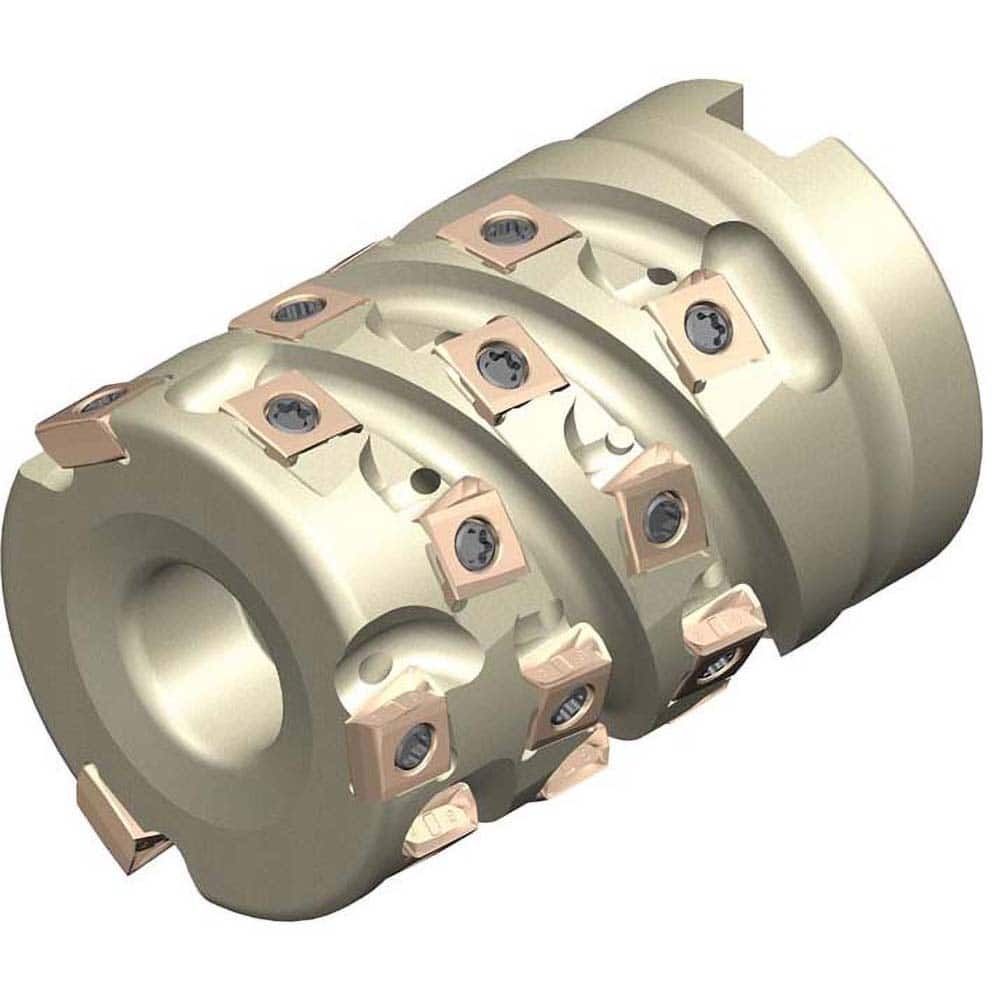 Sumitomo - Indexable Square-Shoulder Face Mills; Cutting Diameter (mm): 40.00 ; Arbor Hole Diameter (mm): 37.00 ; Lead Angle: 90 ; Overall Height (mm): 60.00000 ; Insert Compatibility: LNEX08 ; Series: TSX - Exact Industrial Supply