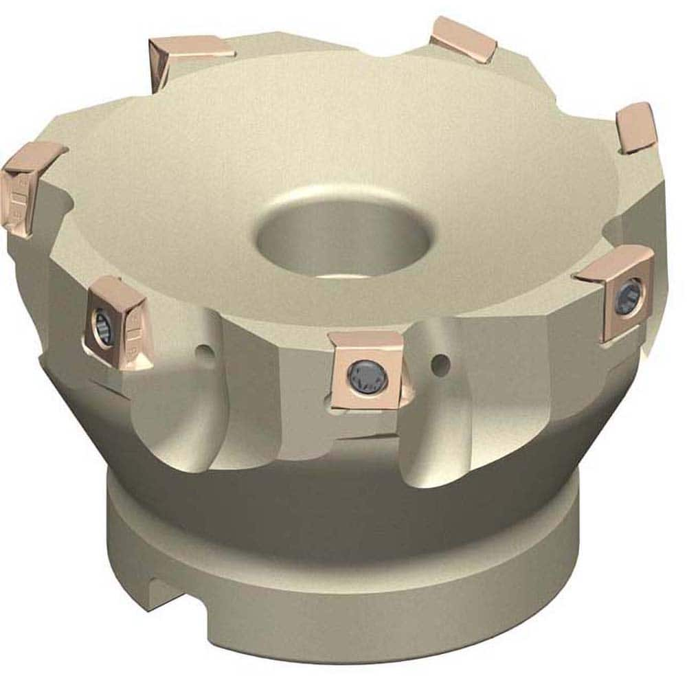 Sumitomo - Indexable Square-Shoulder Face Mills; Cutting Diameter (mm): 50.00 ; Arbor Hole Diameter (mm): 41.00 ; Lead Angle: 90 ; Overall Height (mm): 40.00000 ; Insert Compatibility: LNEX08 ; Series: TSX - Exact Industrial Supply