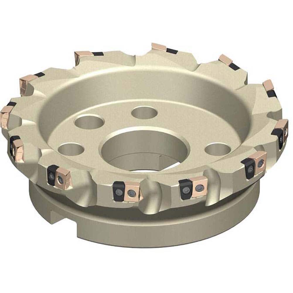 Sumitomo - Indexable Square-Shoulder Face Mills; Cutting Diameter (mm): 200.00 ; Arbor Hole Diameter (mm): 160.00 ; Lead Angle: 90 ; Overall Height (mm): 63.00000 ; Insert Compatibility: LNEX13 ; Series: TSX - Exact Industrial Supply