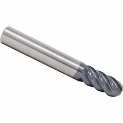 SGS - Ball End Mills Mill Diameter (Inch): 1/2 Mill Diameter (Decimal Inch): 0.5000 - Benchmark Tooling