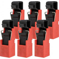 Brady - Pack of 50 Single-Pole Circuit Breaker Lockouts - Benchmark Tooling