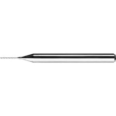 ‎#89 Dia. × 1/8″ Shank × 0.22″ Flute Length × 1-1/2″ OAL, Extended, 118°, Uncoated, 2 Flute, Straight / Cylindrical Solid Carbide Drill