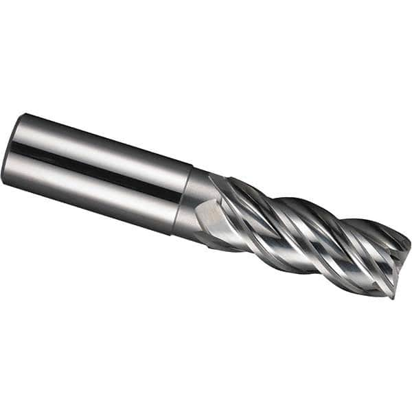 SGS - 8mm, 1.26" LOC, 0.315" Shank Diam, 2.52" OAL, 4 Flute, Solid Carbide Square End Mill - Benchmark Tooling