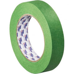 Tape Logic - Pack of (36), 60 Yd Rolls 1" Green Crepe Paper Painter's Tape - Benchmark Tooling