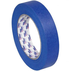 Tape Logic - Pack of (12), 1" x 60 Yd Rolls of Blue Crepe Paper Painter's Tape - Benchmark Tooling