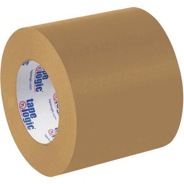 Tape Logic - Pack of (6), 60 Yd Rolls 4" Brown Crepe Paper Masking Paper - Benchmark Tooling