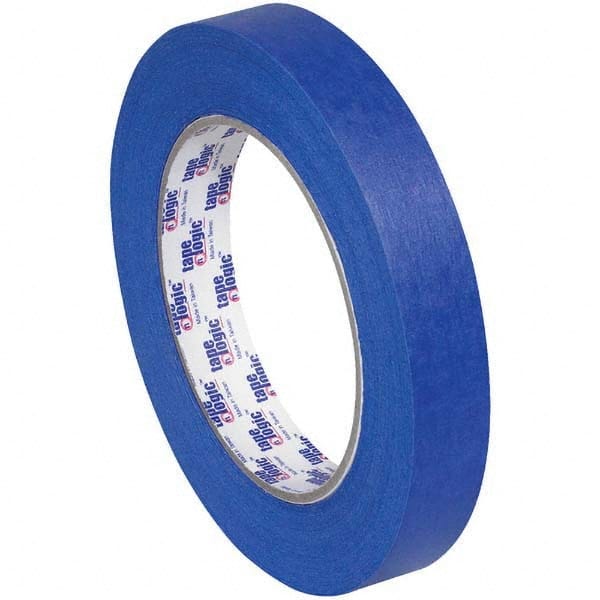 Tape Logic - Pack of (12), 3/4" x 60 Yd Rolls of Blue Crepe Paper Painter's Tape - Benchmark Tooling