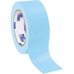 Tape Logic - Pack of (12), 60 Yd Rolls 2" Light Blue Crepe Paper Masking Tape - Benchmark Tooling