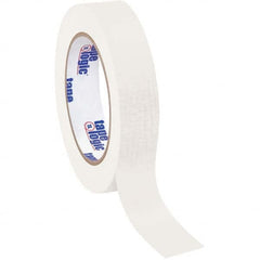 Tape Logic - Pack of (12), 60 Yd Rolls 1" White Crepe Paper Masking Tape - Benchmark Tooling