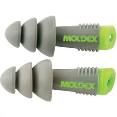 Moldex - 200 1-Pack Pairs Reusable Uncorded 27 dB Flanged Earplugs - Benchmark Tooling