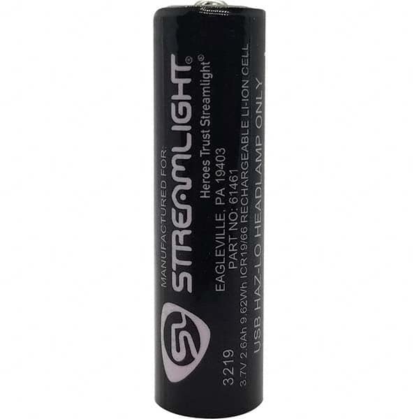 Streamlight - Size 18650, Lithium, 1 Pack Specialty Rechargeable Battery - Benchmark Tooling