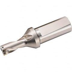 Kyocera - 26mm Max Drill Depth, 2xD, 13mm Diam, Indexable Insert Drill - Benchmark Tooling