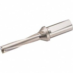 Kyocera - 2.6772" Max Drill Depth, 2xD, 1.3386" Diam, Indexable Insert Drill - Benchmark Tooling