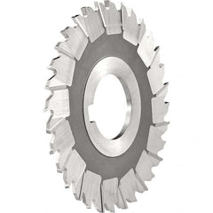 Side Chip Saw: 3″ Blade Dia, 1/8″ Blade Thickness, 1″ Arbor Hole Dia, 28 Teeth, Cobalt TiN Finish, Staggered Tooth