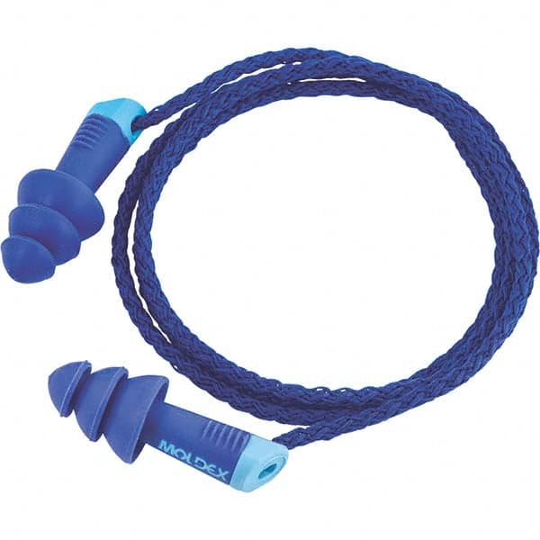 Moldex - 200 1-Pack Pairs Reusable Corded 27 dB Flanged Earplugs - Benchmark Tooling