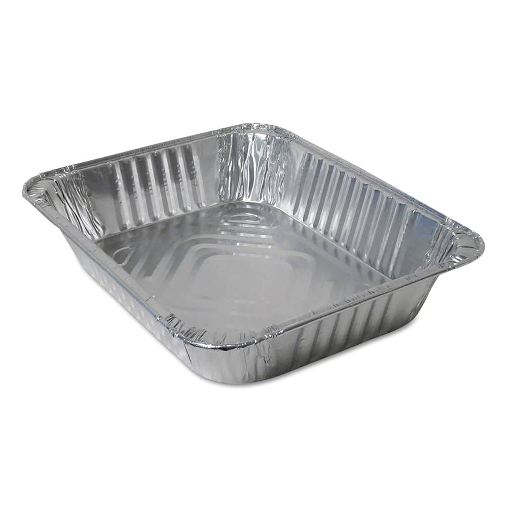 Durable Packaging - Food Containers; Type: Half Size Tray Pan ; Shape: Rectangular ; Volume Range: 3 Gal. - Exact Industrial Supply