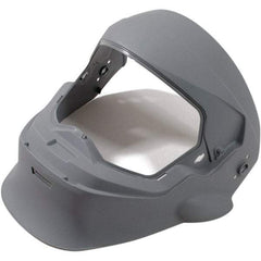 RPB - One Size Fits All, PAPR Compatible Face Shield with None - Super Tough Flame Retardant Nylon, Gray, Compatible with RPB Z4 - Benchmark Tooling