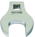 2-3/8"  Crowfoot Wrench - Open End - Chrome Finish - SAE - Benchmark Tooling