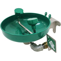 Haws - 15" Wide, Wall Mount, Plastic Bowl, Eyewash Station - 5 GPM Flow Rate - Benchmark Tooling