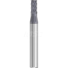 Roughing & Finishing End Mills; Mill Diameter (Decimal Inch): 0.1875; Mill Diameter (Inch): 3/16; End Type: Square End; Number of Flutes: 6; Material: Solid Carbide; Finish/Coating: AlTiN; Length of Cut (Inch): 5/16; Shank Diameter (Inch): 1/4; Overall Le