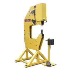 Power Hammer Machines; Machine Style: Plate; Power Type: Pneumatic; Throat Depth (Inch): 28; Maximum Mild Steel Capacity (Gauge): 16; Maximum Aluminum Capacity (Gauge): 14; Air Consumption (CFM): 15.00