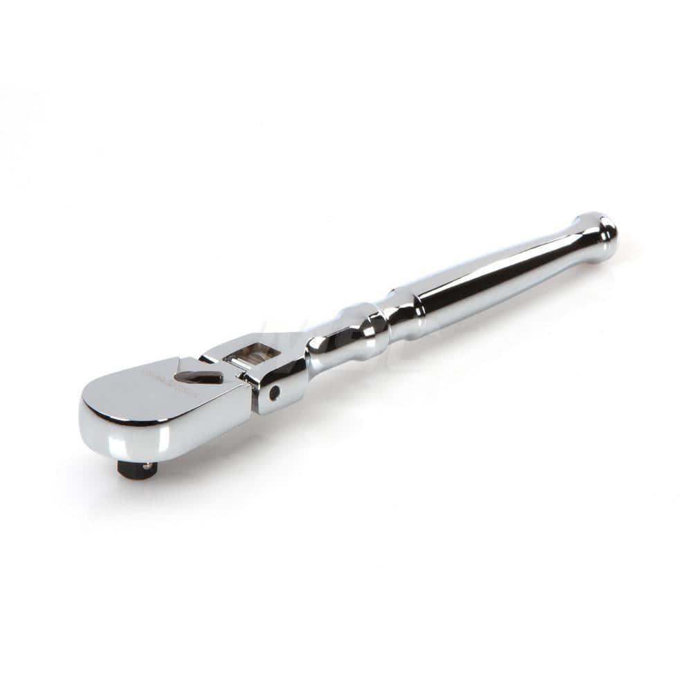 Ratchet: 1/4″ Drive, Oval Head 6″ OAL, Chrome-Plated