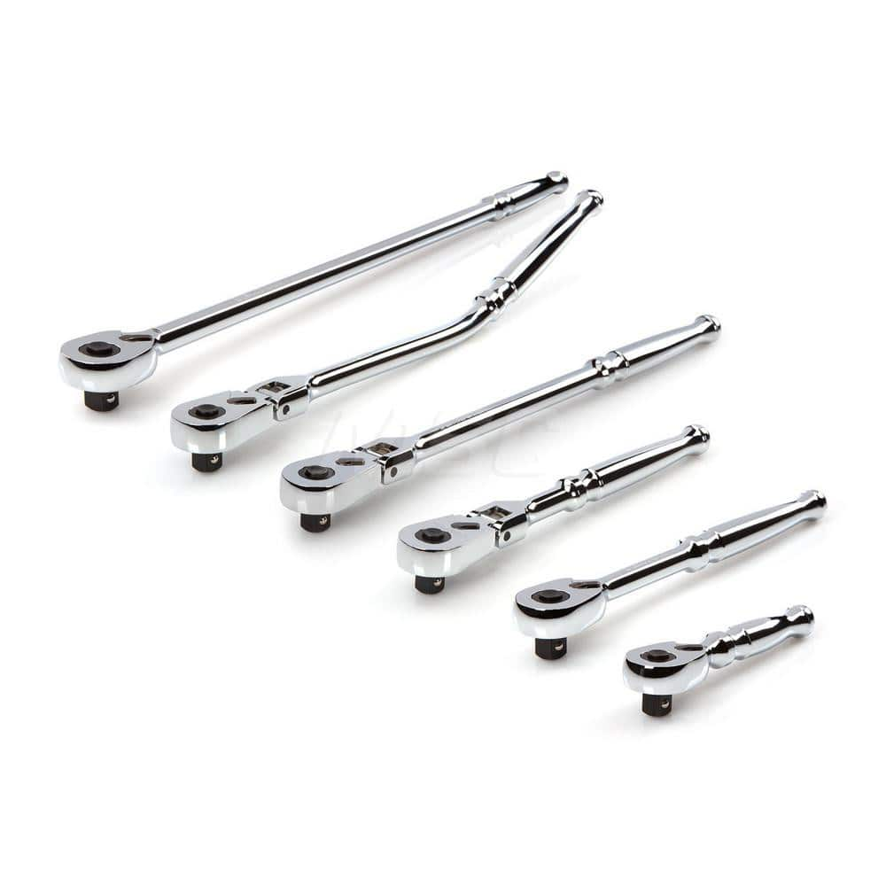 Ratchet: 3/8″ Drive, Oval Head Chrome-Plated