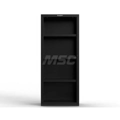 Storage Cabinet: 30″ Wide, 18″ Deep, 72″ High 3 Shelf