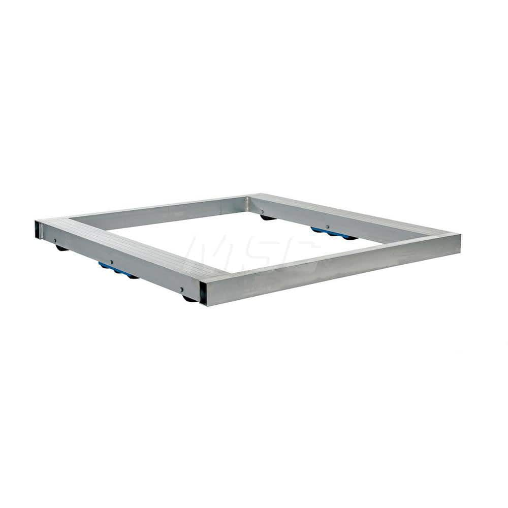 Dolly: 8,000 lb Capacity 48″ Long, 48″ Wide, 4-1/8″ High