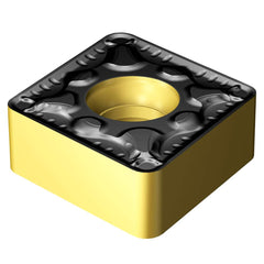 Turning Insert:  CNMU 12 06 12-PM 4415, TiCN, Al2O3 & TiN Finish,  Neutral,  0.0469″ Corner Radius,  N/A Series  CNMU-PM