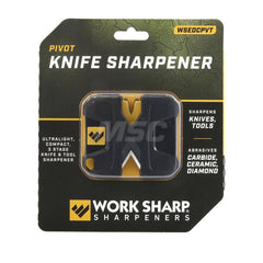 Knife Accessories; Type: Manual Knife Sharpener; For Use With: Outdoor Knives; Kitchen Knives; Additional Information: The Work Sharp ™ Pivot Knife Sharpener ™ Is A Fast, Easy And Effective Way To Sharpen Any Knife You Own