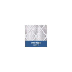 Pleated Air Filter: 20 x 25 x 1″, MERV 11, 88% Efficiency Polypropylene