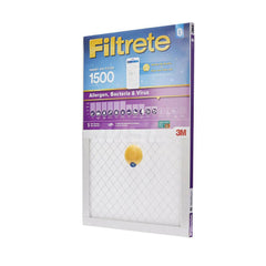 Pleated Air Filter: 16 x 20 x 1″, MERV 12, 90% Efficiency Polypropylene