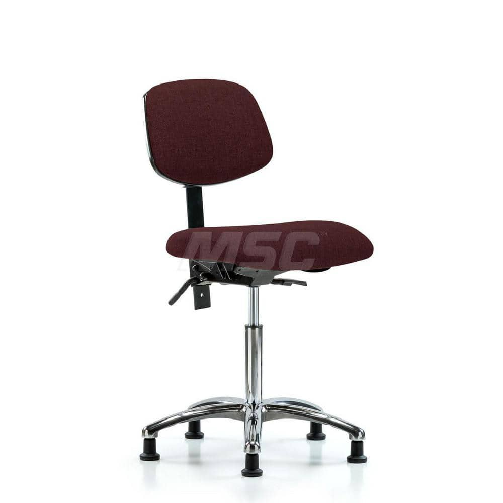 Task Chair: Olefin, Burgundy