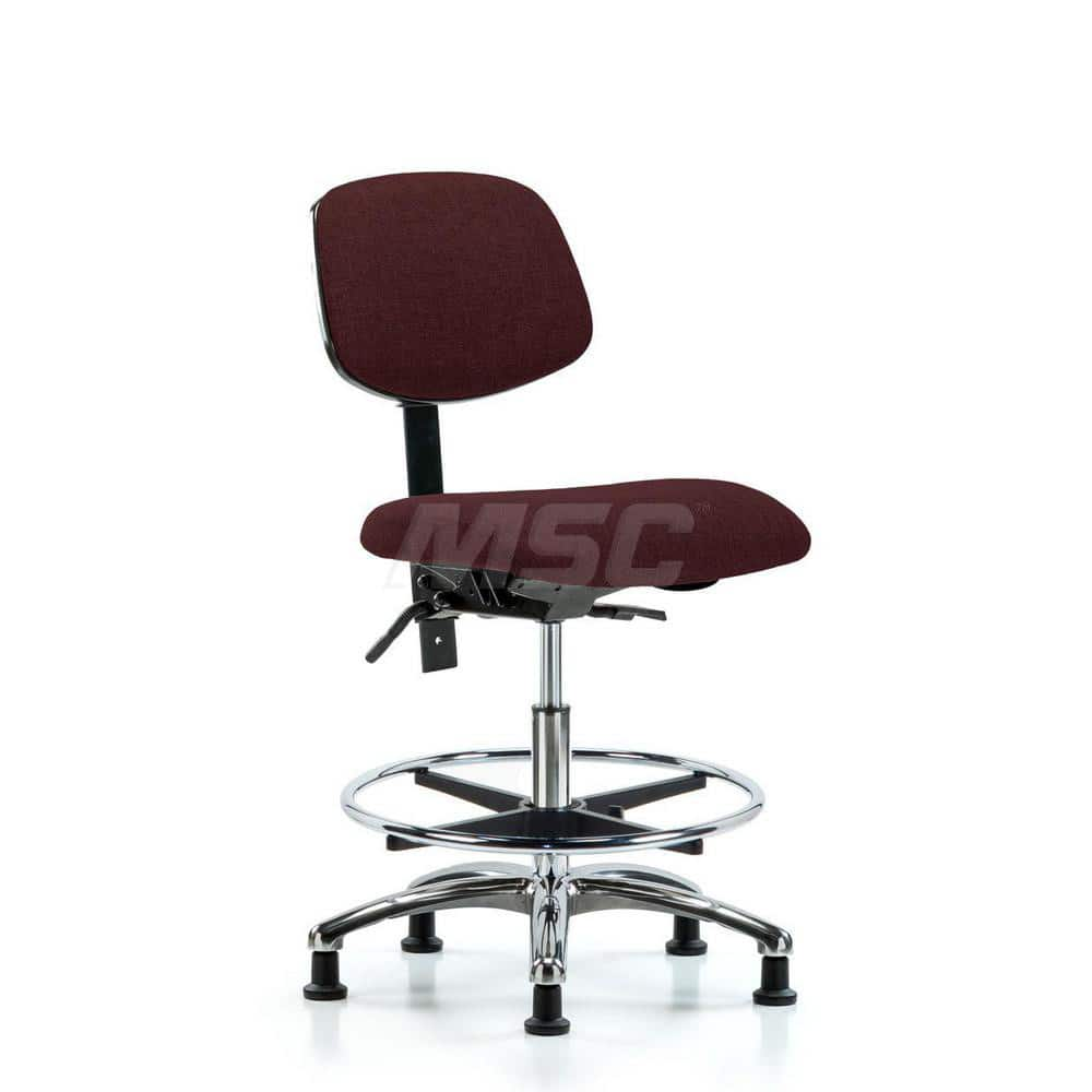 Task Chair: Olefin, Burgundy