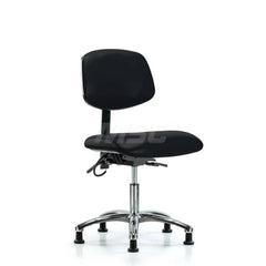 Task Chair: ESD Vinyl, Black