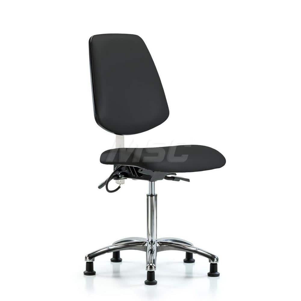 Task Chair: ESD Vinyl, Black