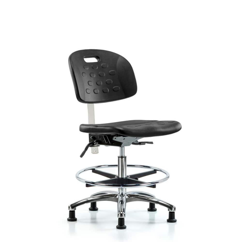 Task Chair: Polyurethane, Black