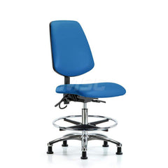 Task Chair: ESD Vinyl, Blue